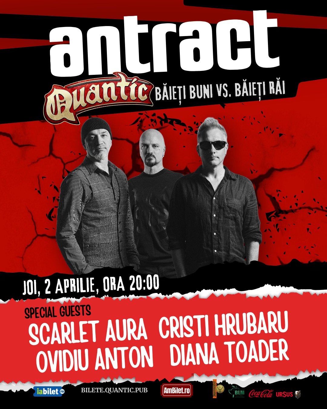 Antract – Good Guys vs. Bad Guys at Quantic