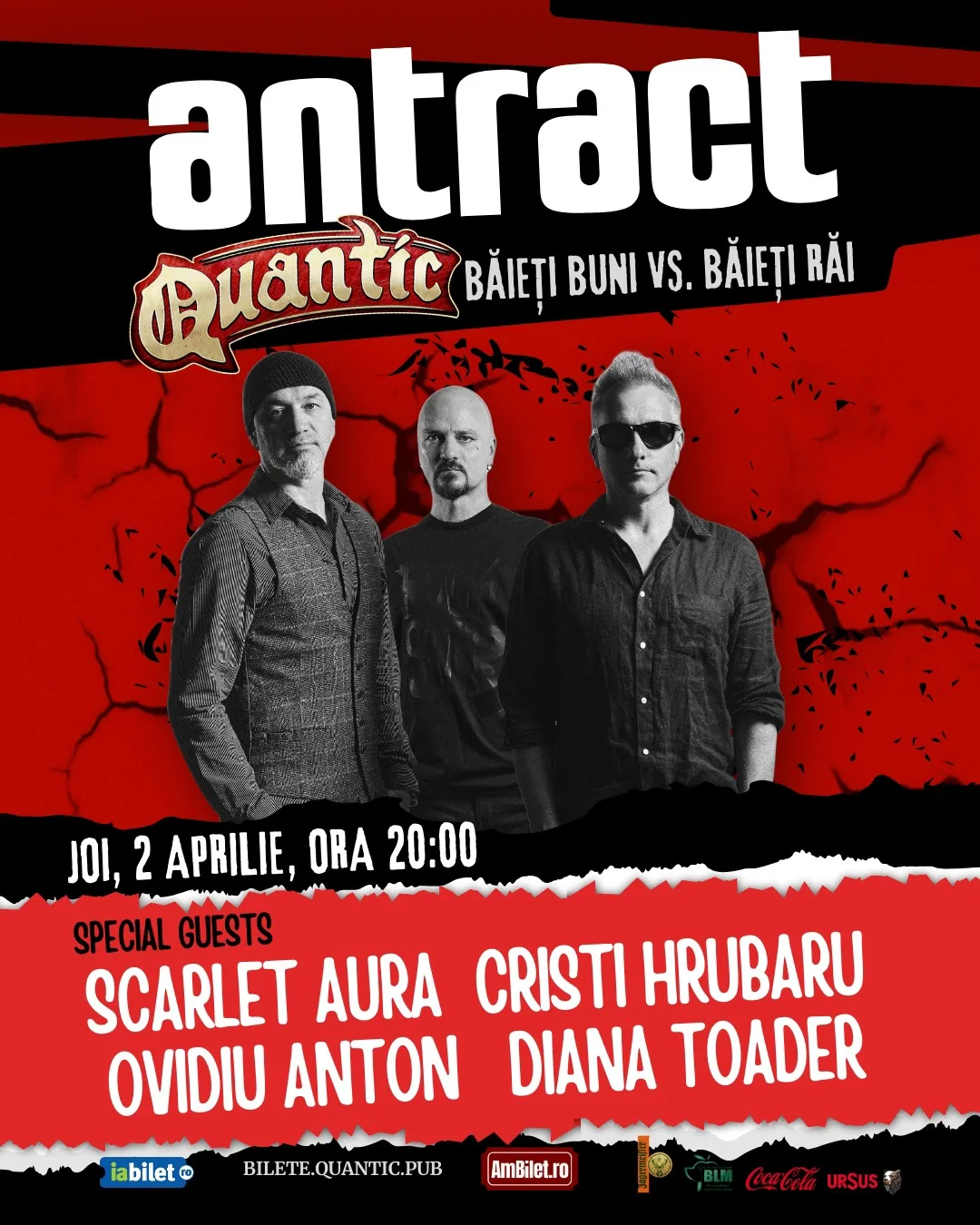 Antract – Good Guys vs. Bad Guys at Quantic